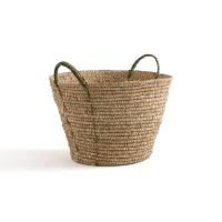 Корзина Из рафии Jak единый размер бежевый LA REDOUTE INTERIEURS  фото, kupilegko.ru